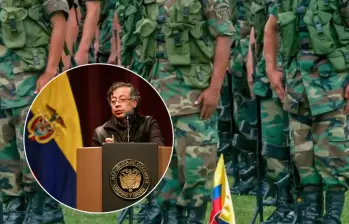 En el mandato de Gustavo Petro han sido llamados a calificar servicios algo más de 100 oficiales de las Fuerzas Militares. Fotos: Juan Antonio Sánchez y Colprensa