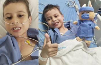 Lucas Murillo es un niño de 7 años, nacido en Cúcuta, que enfrenta una cardiopatía congénita y requiere atención especializada. Su caso se hizo conocido en Colombia después de que pidiera ayuda al presidente Abelardo de la Espriella. Foto: Cortesía Familia Murillo García