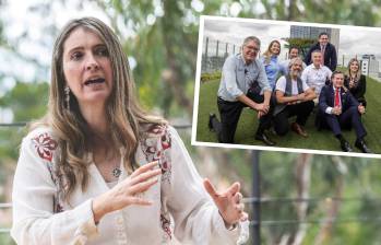 Valencia, quien en la consulta tiene una intención de voto del 23 %, triplica a rivales como Galán y Dávila. FOTO CAMILO SUÁREZ/COLPRENSA