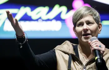 Veronica Alcocer, primera dama de Colombia. FOTO: Colprensa.