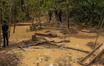 Los cuerpos en descomposición fueron hallados en ríos y senderos de la selva del Darién y las autoridades panameñas estimaron que podría haber más cadáveres en la jungla. FOTO: AFP