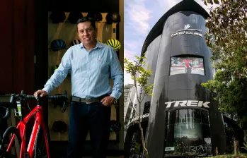 Carlos Ballesteros, gerente de Bike House, proyecta producir hasta 20.000 bicicletas en su primer año y llegar a 90.000 a futuro. FOTOS CORTESÍA BIKE HOUSE