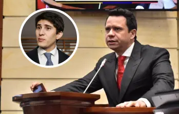 El secretario del Senado, Diego González, afirmó que la solicitud sobre la posesión de Wadith Manzur exige un análisis profundo de la Constitución y la ley antes de tomar una decisión. FOTO: COLPRENSA