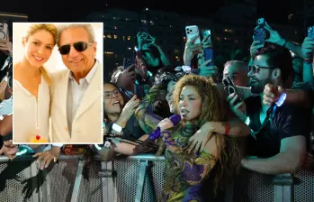 Shakira cantó ante 3,5 millones de personas en medio de un drama familiar por la salud de su padre. Fotos: Getty y @shakira