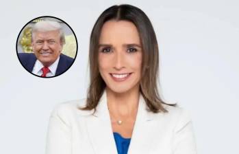 María Consuelo Araújo llega a relacionarse con la administración de Donald Trump, que apoyó a De la Espriella en campaña. Foto: Cortesía/Getty.