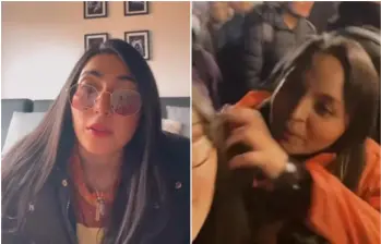 La joven identificada como Tania Cortés, conocida como Cox Cortés en redes sociales, reveló nuevos detalles del episodio de agresión que vivió en el Festival Cordillera en Bogotá. FOTO: Captura video redes sociales