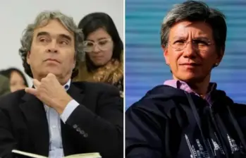 Claudia López buscó a Fajardo durante diferentes momentos de la campaña. Foto: Colprensa.