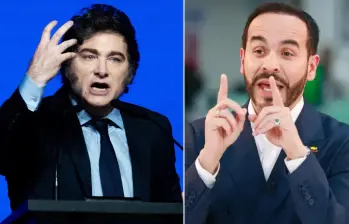 Javier Milei envió un mensaje a Abelardo de la Espriella por su triunfo en las elecciones de este 31 de mayo de 2026. FOTOS: GETTY - MANUEL SALDARRIAGA 