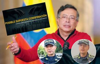El 10 de febrero el presidente Petro denunció un supuesto plan para introducir drogas en su vehículo oficial parea sabotear su reunión con Trump. FOTO PRESIDENCIA