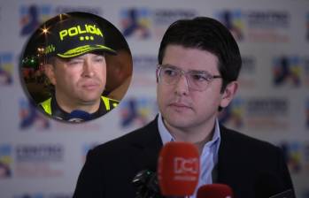 El general Carlos Triana, director de la Policía Nacional, confirmó la aprehensión de un menor tras el atentado contra el senador Miguel Uribe. FOTO Colprensa-archivo