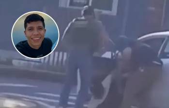 Imágenes del procedimiento de ICE en el que asesinaron a Durán. Foto: Redes sociales.