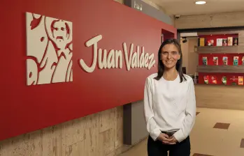 Camila Escobar, presidenta de Procafecol, la empresa encargada de llevar el café colombiano al mundo a través de la marca Juan Valdez. FOTO: Cortesía.