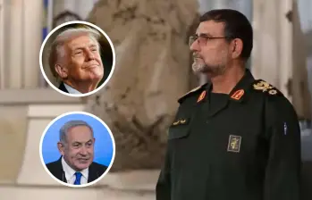 Alireza Tangsiri fue abatido en un ataque aéreo, según fuerzas israelíes. Netanyahu celebró la información mientras Trump continúa con la presión. FOTOS: AFP, Getty y tomada de redes sociales