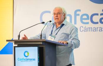 Julián Domínguez, presidente de la Confederación Colombiana de Cámaras de Comercio (Confecámaras). Foto: Cortesía