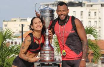 Anthony Zambrano y su refuerzo Miryan se coronaron como ganadores del famoso reality Desafío Siglo XXI, siendo la edición más larga de la historia. FOTO: Cortesía Caracol y redes sociales Anthony Zambrano 