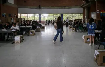 El simulacro se desarrolló de manera simultánea en los 32 departamentos del país. Foto: Colprensa