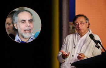 El ministro de Interior Armando Benedetti, defendió al presidente Gustavo Petro. Foto: Colprensa