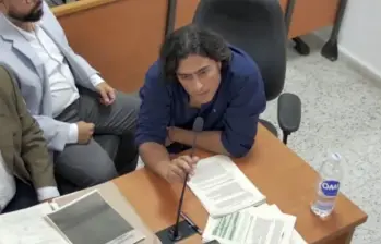 Nicolás Petro, hijo del presidente acusado de lavado de activos. Foto: captura de video