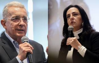 María Fernanda Cabal y Álvaro Uribe tuvieron una ruptura política. Fotos:Colprensa