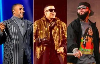 Don Omar, a la izquierda, se suma a los anuncios hechos en años anteriores por Daddy Yankee y Farruko. FOTOS: Getty