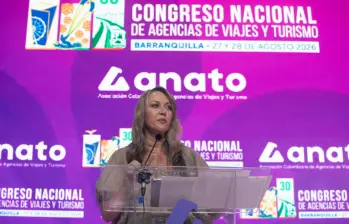 Paula Cortés Calle, presidenta de Anato, considera que la reactivación turística debe avanzar al mismo tiempo que la reconstrucción de las zonas afectadas. FOTO: CORTESÍA