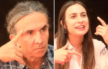 El colombiano Juan Aurelio García y la española María Sánchez son algunos de los invitados del Festival de Poesía de Medellín 2025. FOTOS: Esneyder Gutiérrez