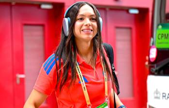 Luisa Agudelo, arquera de la selección Colombia. FOTO: X FCFSeleccionCol