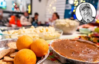 Aunque la natilla y los buñuelos son infaltables en nuestra cena, el chef Molina da más ideas. FOTO GETTY y Cortesía