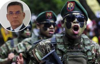 El presidente electo Abelardo de la Espriella planea realizar el acto de posesión en una guarnición militar, para simbolizar que asumirá el compromiso de apoyar a la Fuerza Pública. FOTO JULIO CÉSAR ECHEVERRY