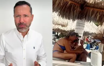 El ministro pidió disculpas tras el viaje, pero dijo que seguiría en el cargo. Foto: Captura de video/Redes sociales.