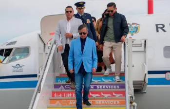 El presidente Gustavo Petro manifestó molestias al no tener recibimiento de ningún integrante del Ejecutivo de Italia. Foto: Presidencia de Colombia