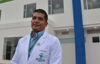 Alexander Mesa Romero, suspedido agente interventor de la EPS Coosalud. Foto: redes sociales.