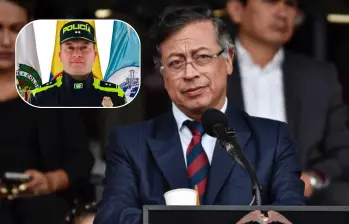 El presidente Gustavo Petro anunció cambios en la Policía Nacional. FOTO: Colprensa 