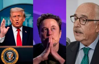 Donald Trump, Bill Gates y el expresidente colombiano Andrés Pastrana figuran entre los nombres mencionados en nuevos documentos vinculados al caso Jeffrey Epstein. FOTOS: GETTY Y COLPRENSA