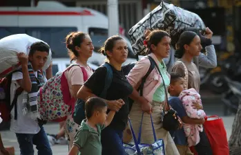 Un año lleva el Catatumbo en una crisis de orden público y desplazamiento. Foto: Colprensa