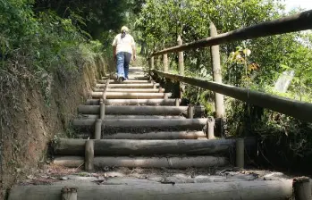 De acuerdo con las denuncias conocidas, los agresores habrían utilizado armas blancas y gas pimienta para intimidar a los caminantes y obligarlos a apartarse del sendero principal. FOTO ARCHIVO EL COLOMBIANO. 