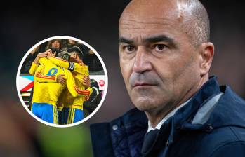 El seleccionado nacional disputará su primer partido el 17 de junio. Aún no se conoce uno de los rivales. Saldrá del repechaje internacional y Roberto Martínez habló sobre Colombia. FOTO: Getty y Selección Colombia