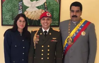 El capitán Juan Francisco Escalona Camargo era el encargado de la seguridad de Nicolás Maduro y su esposa, Cilia Flores. Foto: redes sociales