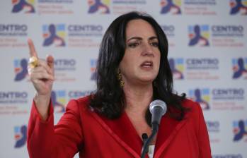 La senadora de la oposición María Fernanda Cabal se refirió a la propuesta de la Asamblea Constituyente y advirtió que se trata de una campaña de distracción. Foto: Colprensa