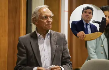 Exministro Ricardo Bonilla y su exdefensor Mauricio Pava. Foto: Colprensa