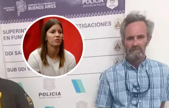 Bosco divulgó los hechos dos meses después de alzarse con la plata en la categoría Nacra 17 junto a Mateo Majdalani en los Juegos de París 2024. FOTO: Policía Bonarense y redes sociales @Ricardo Pristupluk