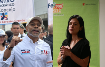Milton Vasco y Diana Carmona llegarán a encabezar Metroparques y Buen Comienzo, respectivamente. FOTOS: REDES SOCIALES