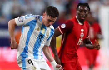 Argentina le ganó a Canadá 2-0 y avanzó a la final de la Copa América que se disputará el domingo 14 de julio en Miami. Foto: Conmebol