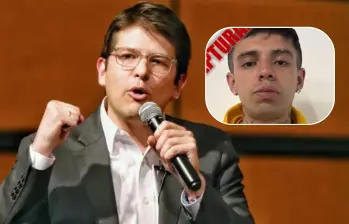 Esto fue lo que encontraron en el celular de Harold Daniel Barragán Ovalle, la séptima persona capturada en el atentado del precandidato Miguel Uribe Turbay. FOTO: Fiscalía - El Colombiano 