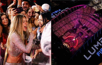 La colombiana cerró el 15 de octubre en el AT&T Stadium de Arlington la etapa norteamericana de Viajando por el mundo Tropitour. FOTO: Instagram @Karolg