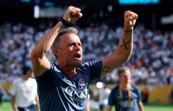 El técnico español Luis Enrique es el gran favorito para convertirse en campeón del Mundial con el PSG que es el campeón de la Champions League. FOTO GETTY 