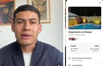 Óscar publicó la denunció en sus redes sociales. Foto: captura de video.