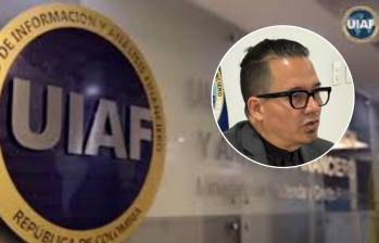 Las declaraciones las dio Mejía desde la sede de la entidad en Bogotá. Foto: Colprensa/UIAF