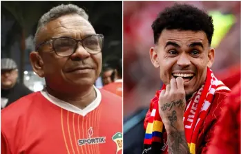 El padre de Luis Díaz, Mane Díaz, dio detalles por primera vez del futuro de su hijo tras ganar la Premier League con Liverpool. FOTO: REDES SOCIALES LIVERPOOL Y MANE DÍAZ