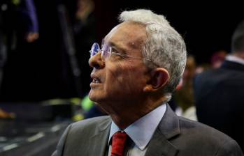 El expresidente de la República, Álvaro Uribe Vélez. Foto: Colprensa - Mariano Vimos